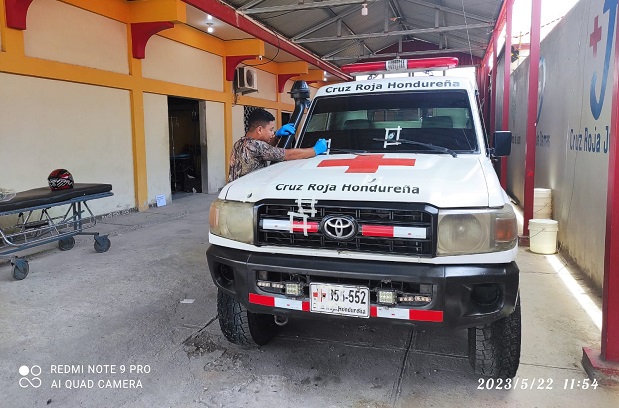 CONADEH condena atentado contra instalaciones de la Cruz Roja en la Entrada, Copán