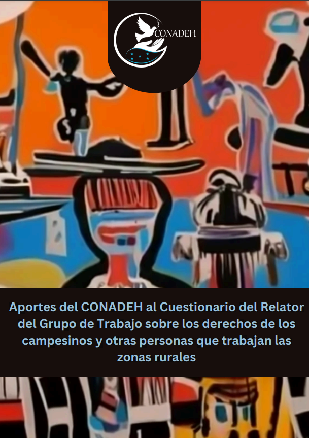 Aportes del CONADEH al Cuestionario del Relator del Grupo de Trabajo sobre los derechos de los campesinos y otras personas que trabajan las zonas rurales