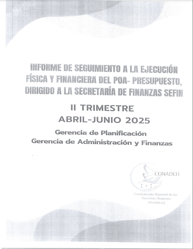 Segundo Informe Trimestral 2025