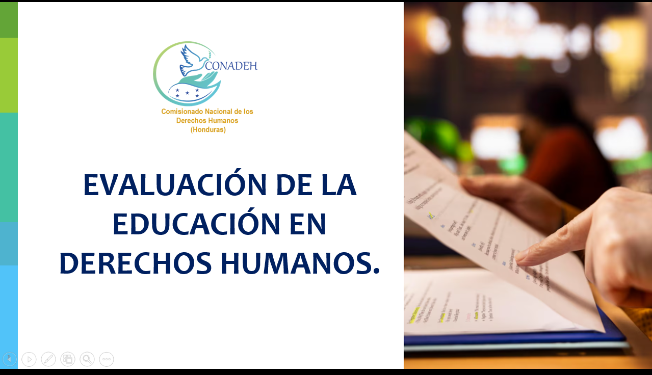 EVALUACIÓN DE LA EDUCACIÓN EN DERECHOS HUMANOS.